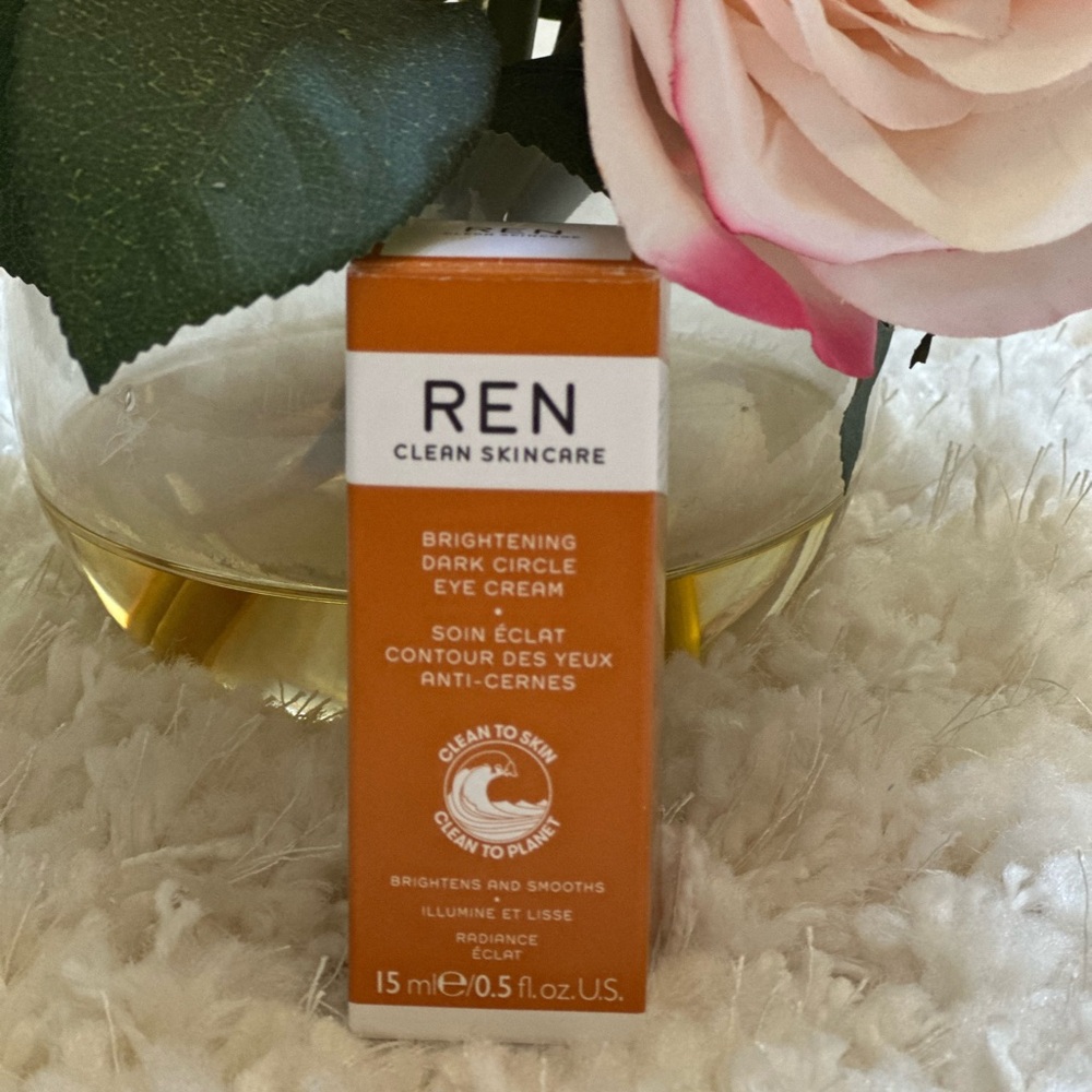 Ren Clean Skincare Brightening Dark Circle Eye Cream- New in Box